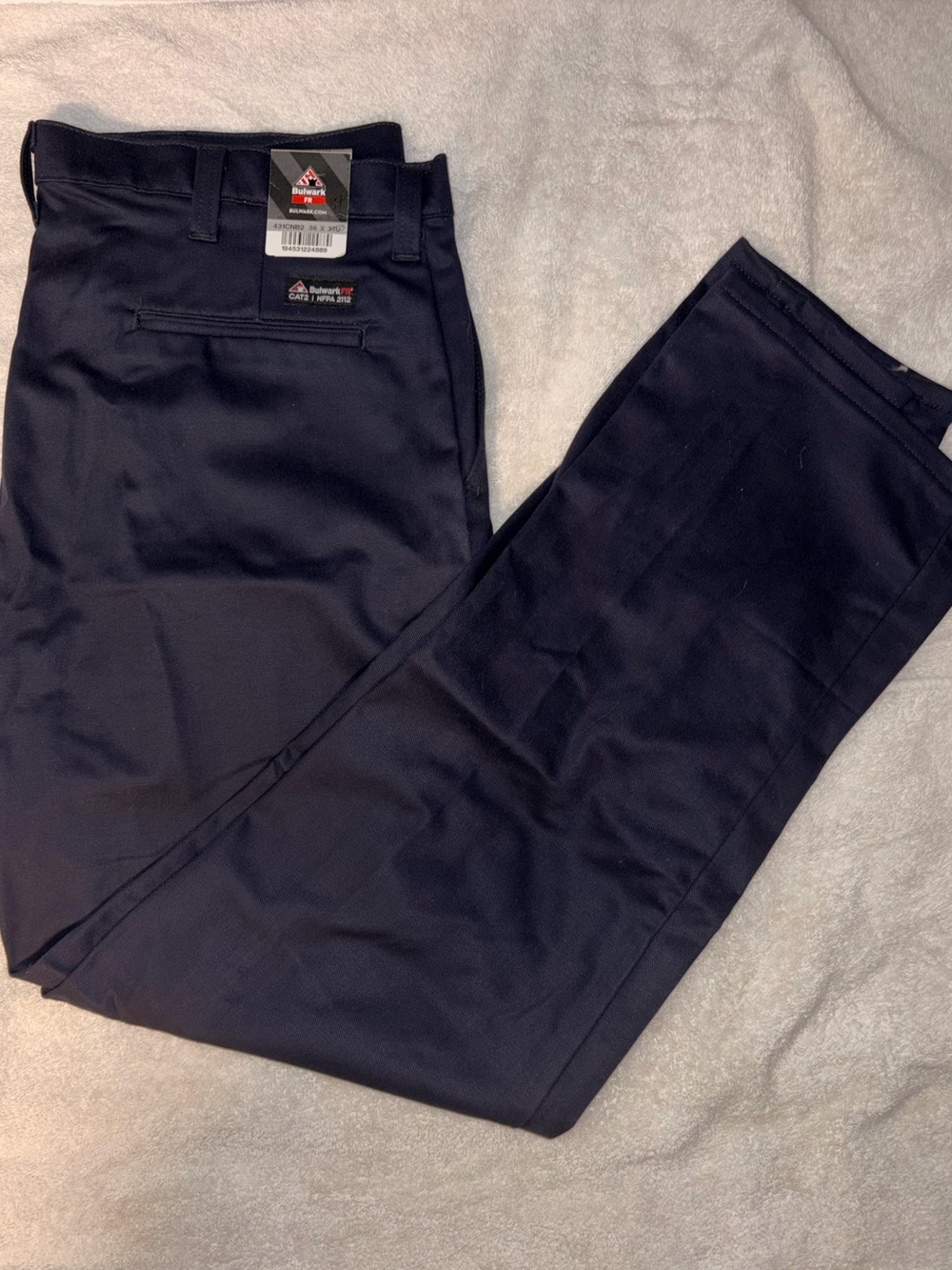 Bulwark FR Navy Blue Flame Resistant Work Pants 🛠️🔥
